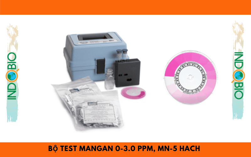 BỘ TEST MANGAN MN-5 HACH - KIỂM TRA NHANH HÀM LƯỢNG MN TRONG NƯỚC 0-3PPM, NƯỚC NHẢY 0,1 PPM HACH